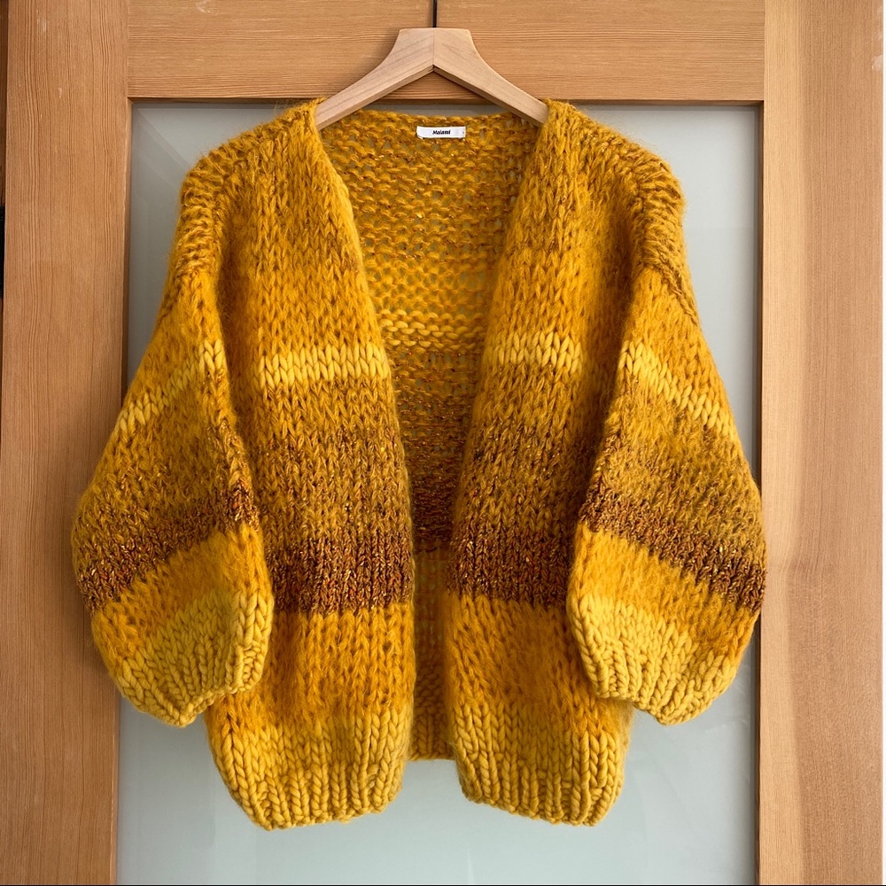 NEW✨ MAIAMI marigold knit Cardigan